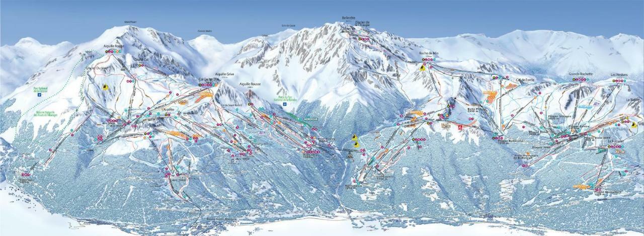 Arcadien - Appartement Les Arcs 1800 - 10 Personnes - 3 Chambres エクステリア 写真